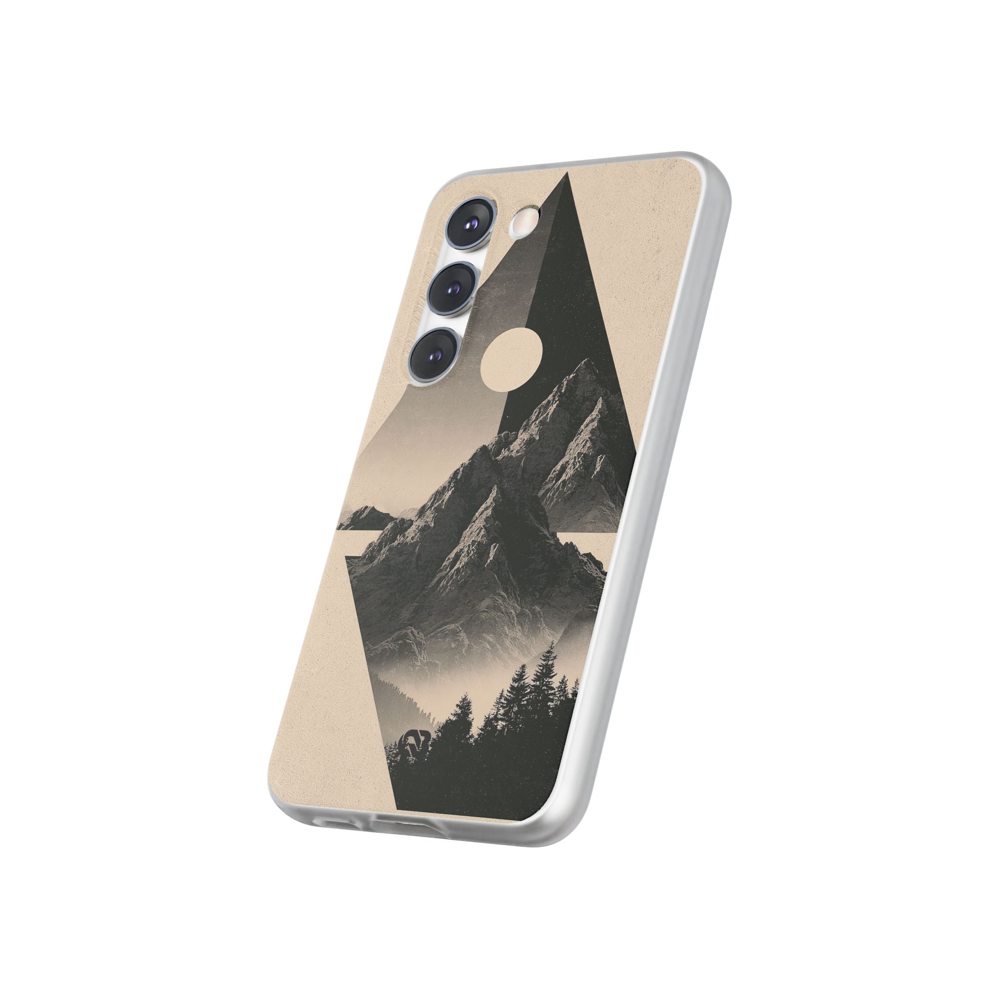 Beige Lite Phone Case for Samsung - Obsidian Summit Parchment
