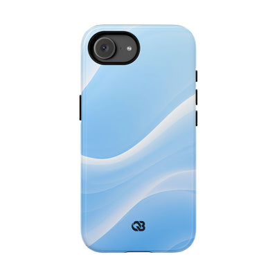 Glacial Contour Flow · Tough Phone Case for iPhone · Blue