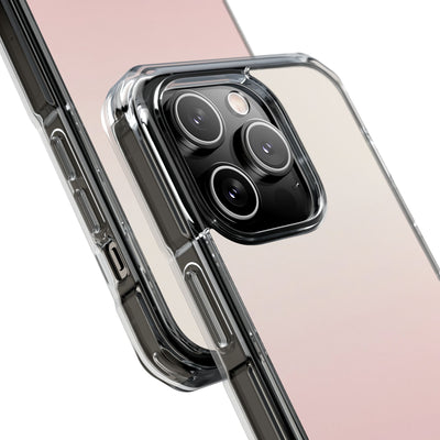 Pink Impact MagSafe Phone Case for iPhone - Frosted Blush Horizon