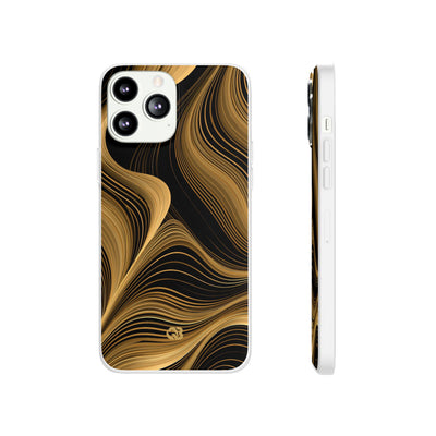 Gilded Contour · Lite Phone Case for iPhone ·  Gold