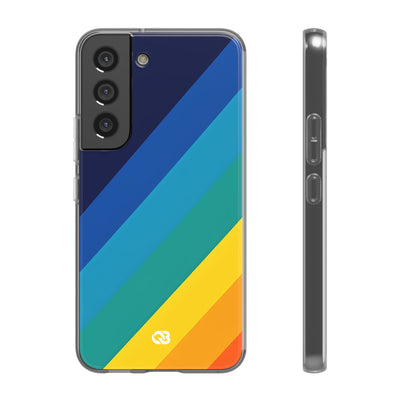 Prismatische Schrägung · Soft Handyhülle für Samsung