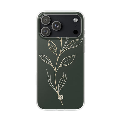 Minimal Botanical Stem · Lite Phone Case for iPhone ·  Green