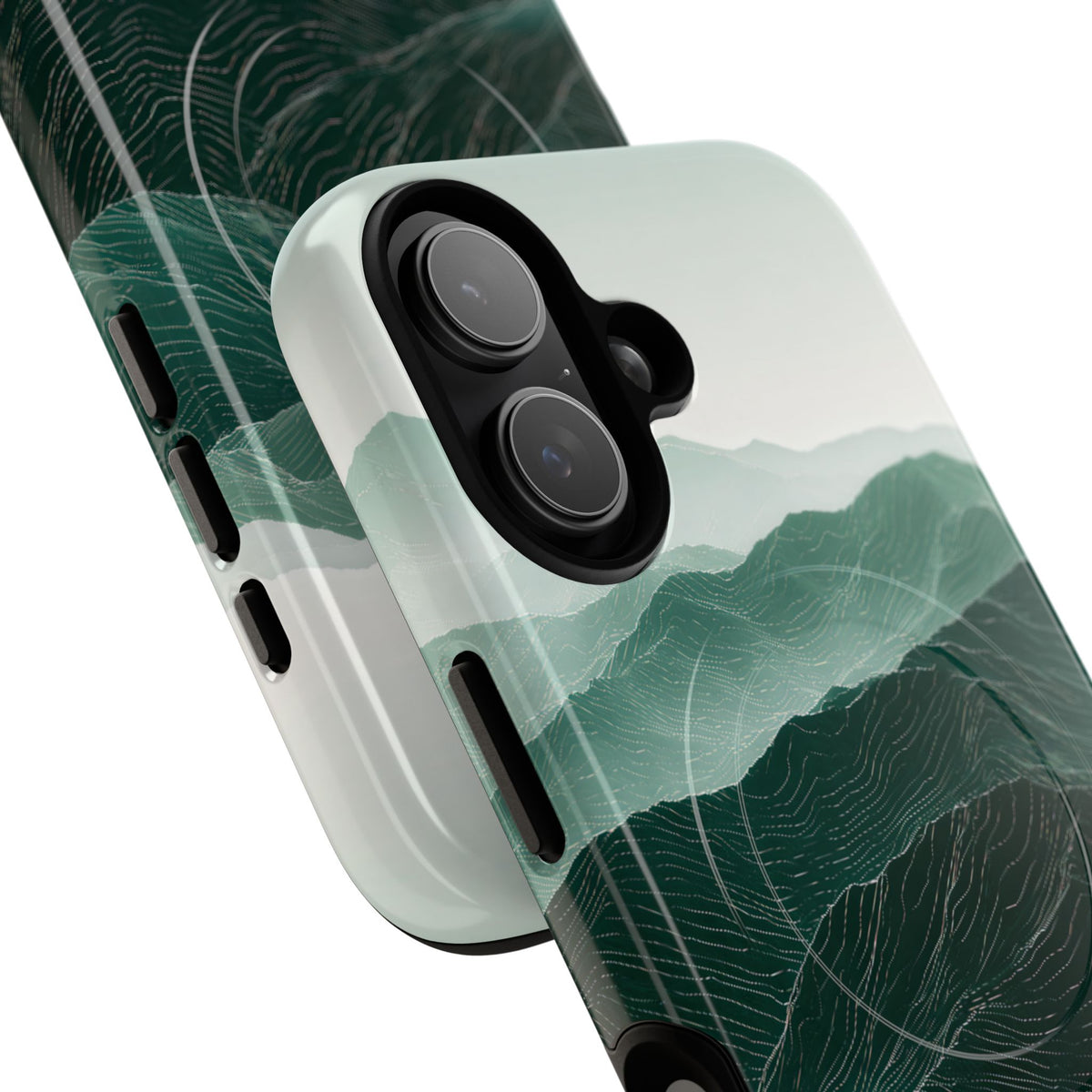 Alpine Mist · Tough 2.0 Magnetic Phone Case for iPhone · Green