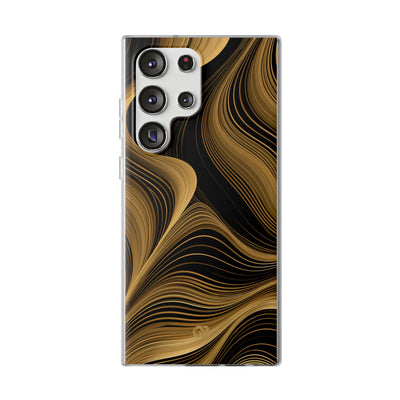 Gold Lite Phone Case for Samsung - Molten Copper Strands