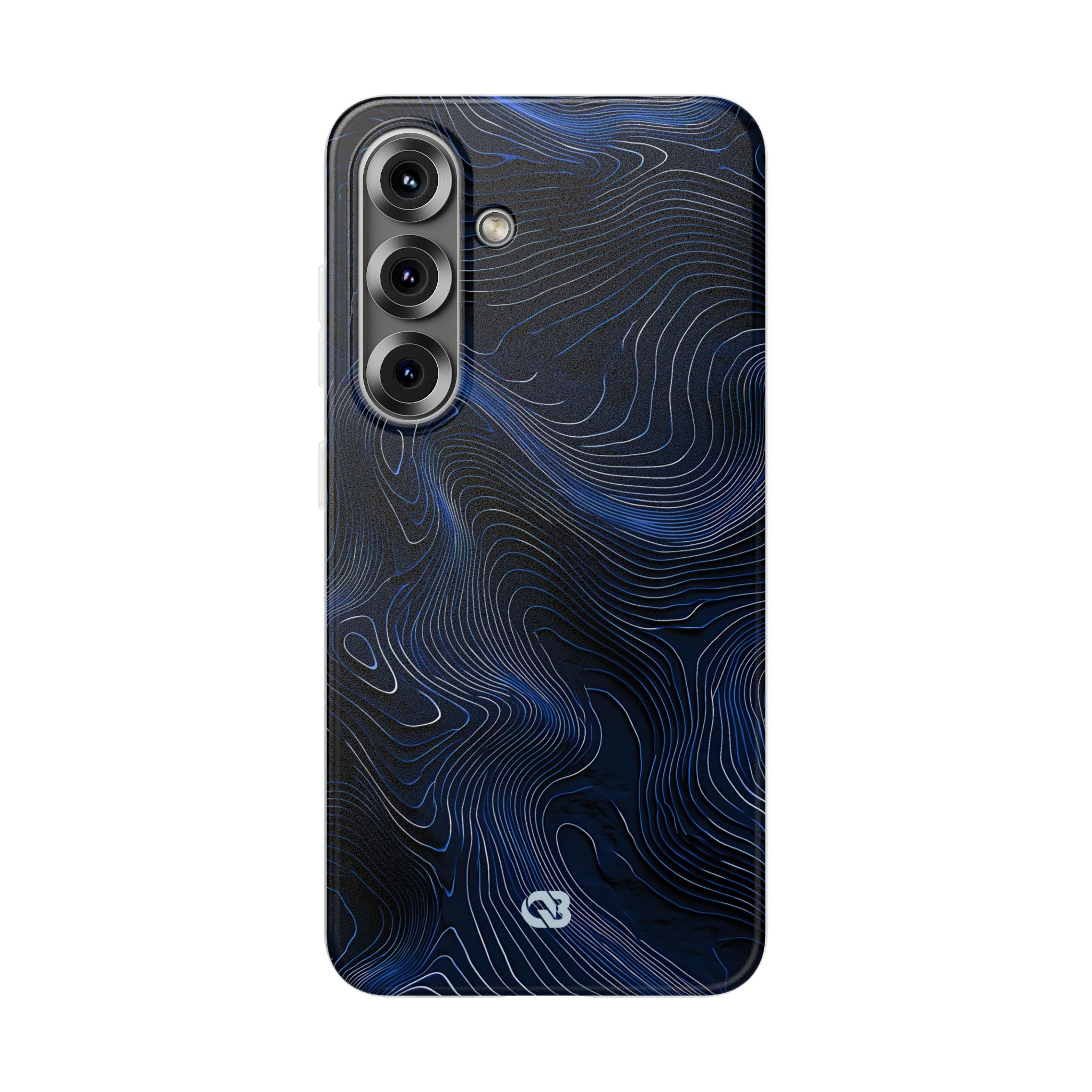 Blue Lite Phone Case for Samsung - Cobalt Contour Ridge