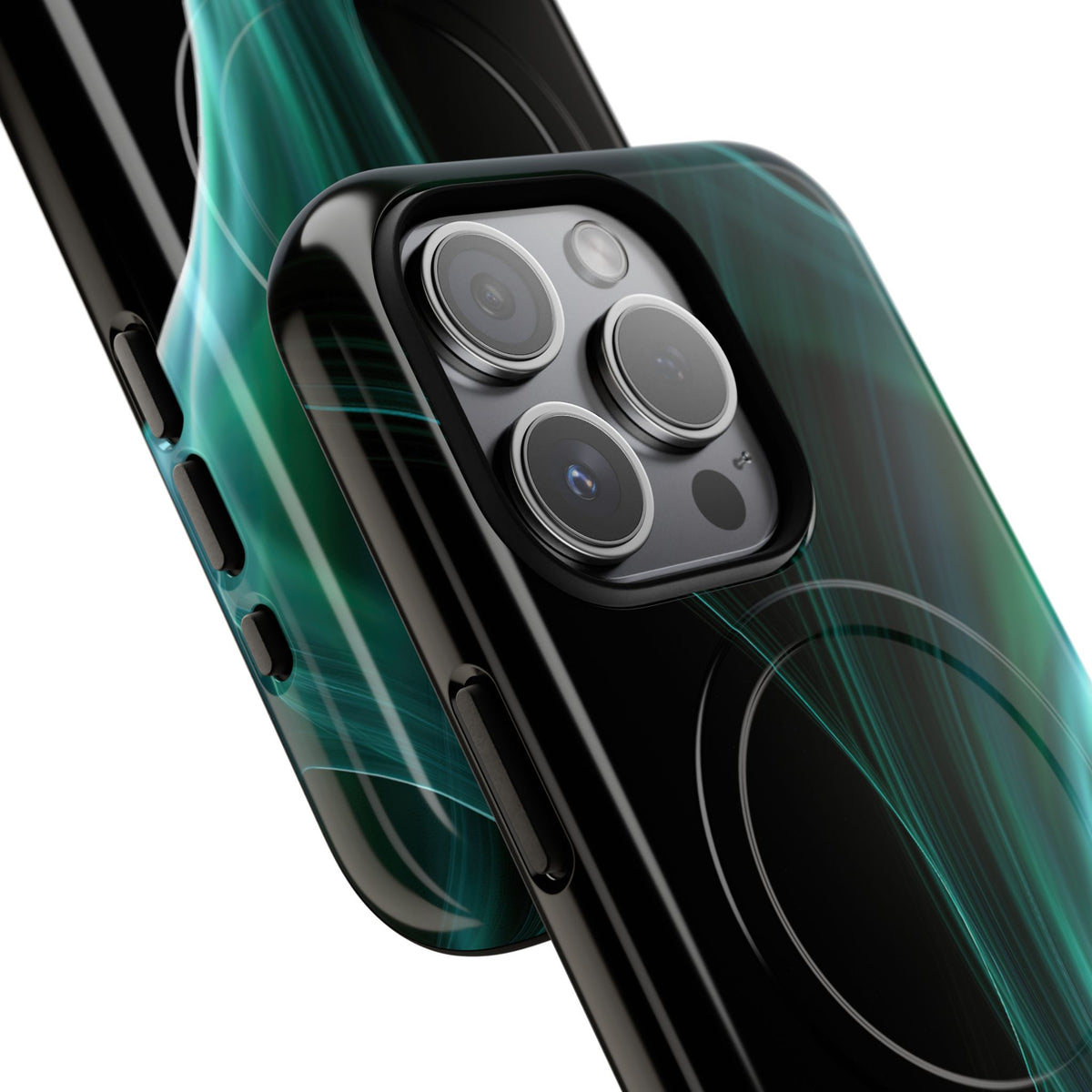 Emerald Lumen · Tough 2.0 Magnetic Phone Case for iPhone · Green