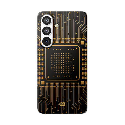 Gold Lite Phone Case for Samsung - Cyber Gold Processor