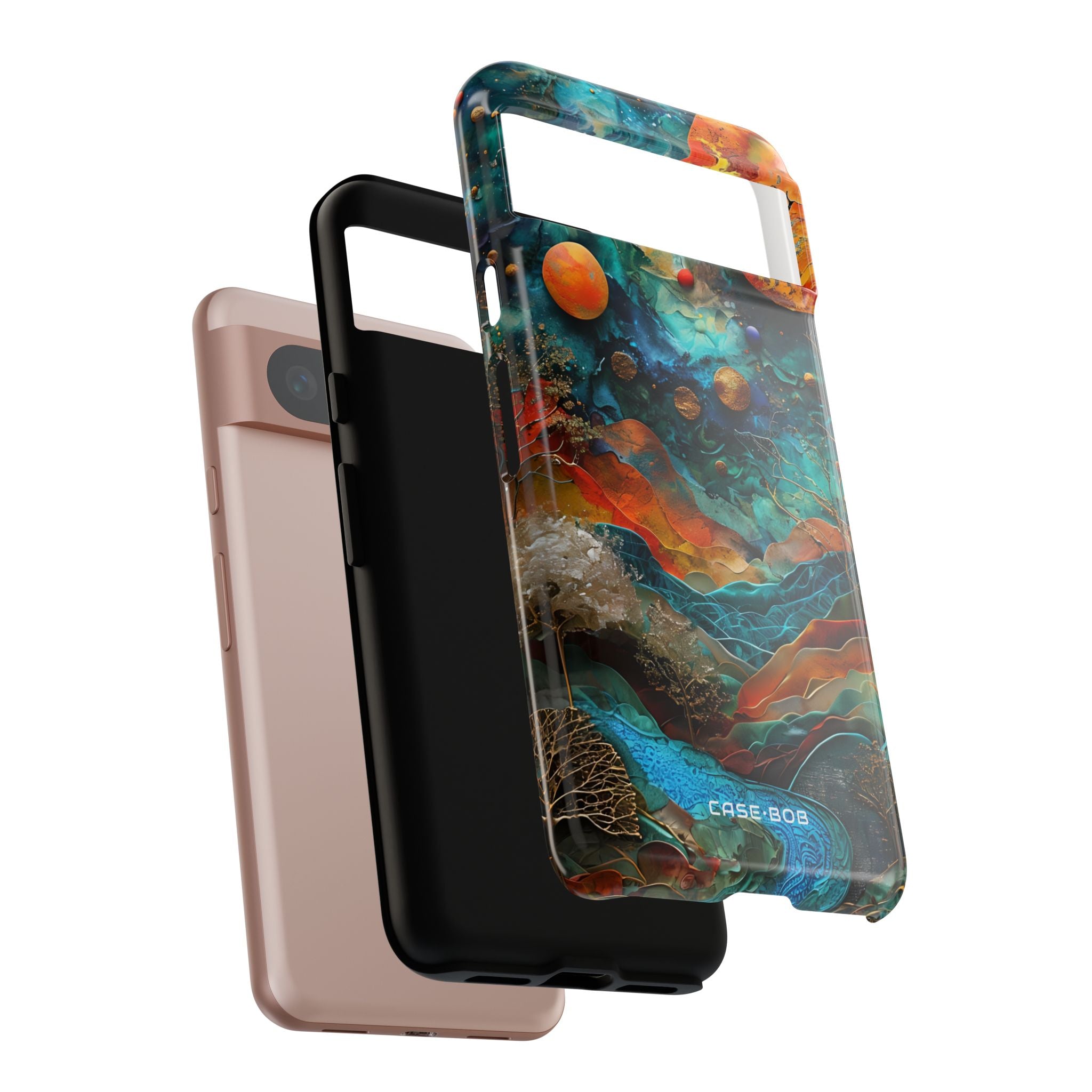 Celestial Ember Google Pixel 8 Case - Tough