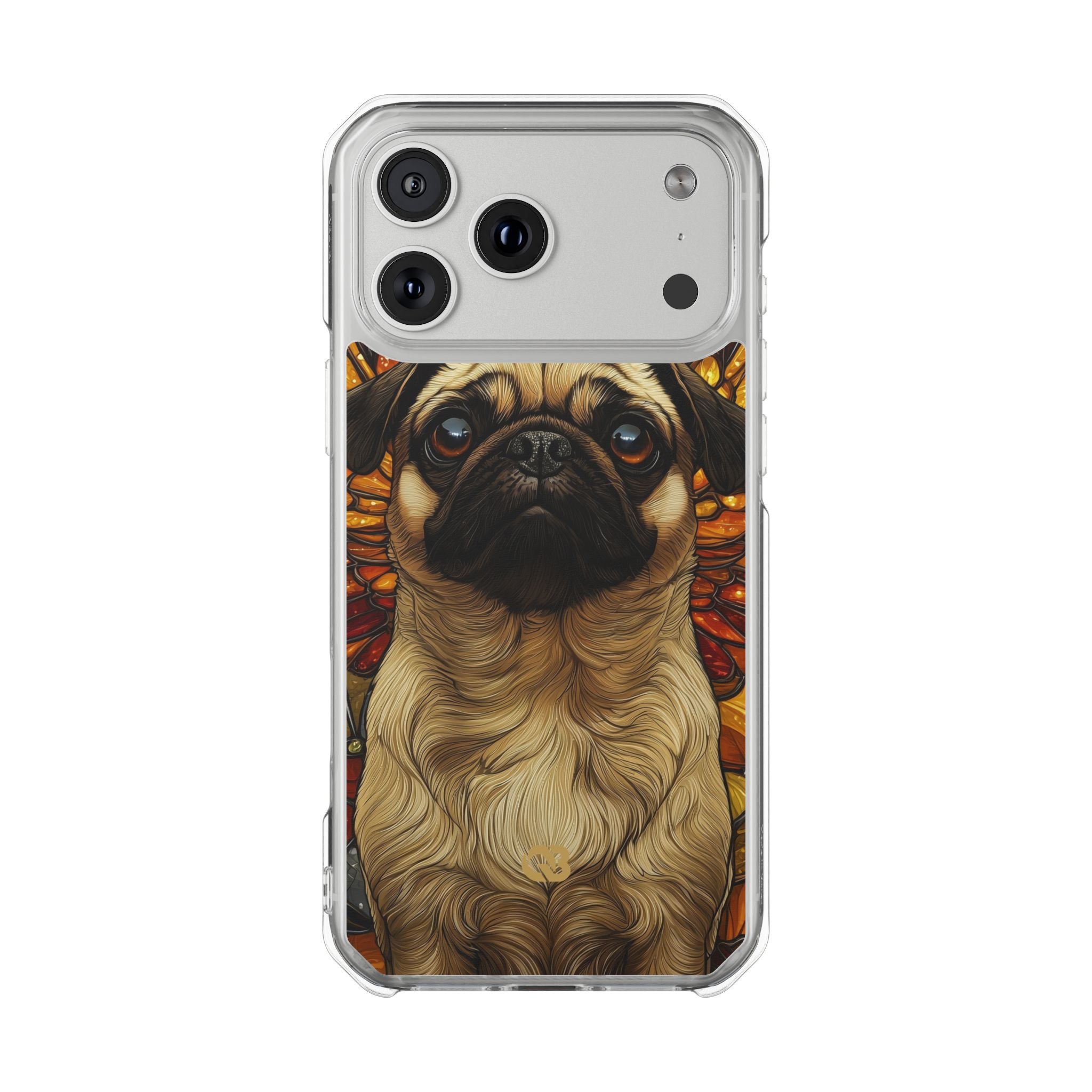 Amber Pug Divinity · Impact Phone Case for iPhone · Magsafe