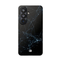 Black Lite Phone Case for Samsung - Arctic Neural Mesh