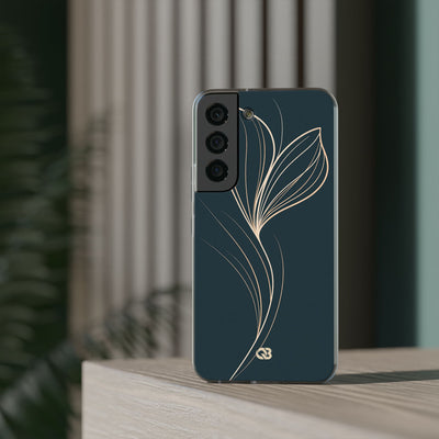 Teal Lite Phone Case for Samsung - Sandstone Silk Flora