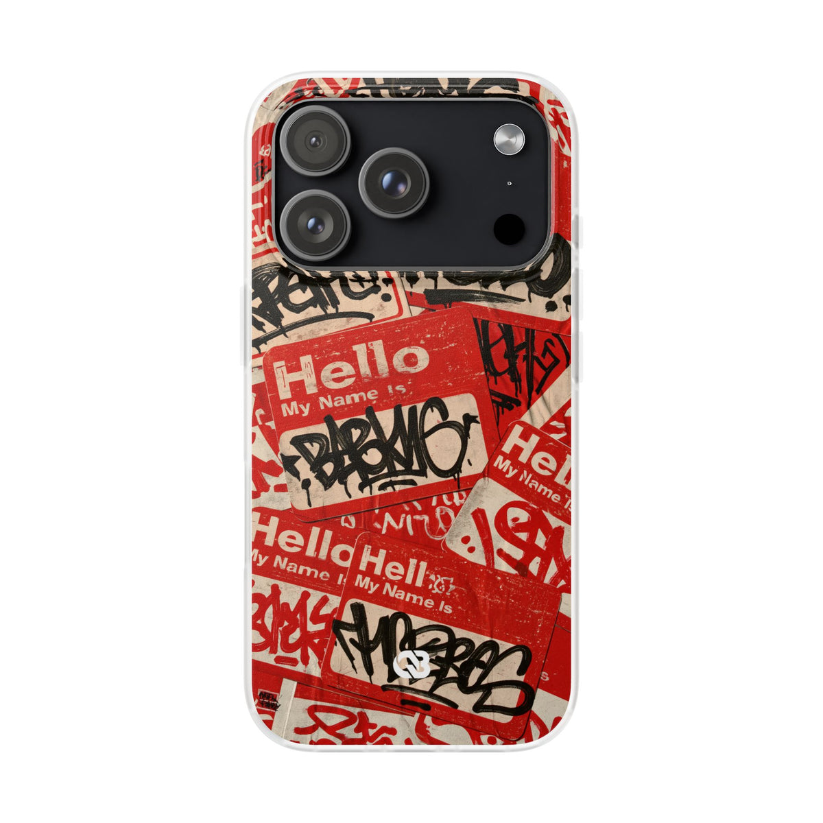 Slap Tag Collage · Lite Phone Case for iPhone ·  Red