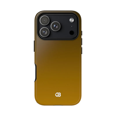 Golden Umber · Tough Phone Case for iPhone · Gold
