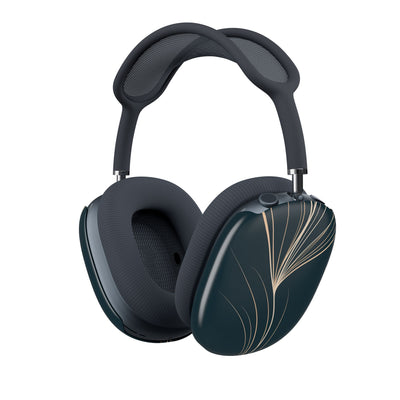 Botanical Contour · Hard Case for AirPods Max · Teal