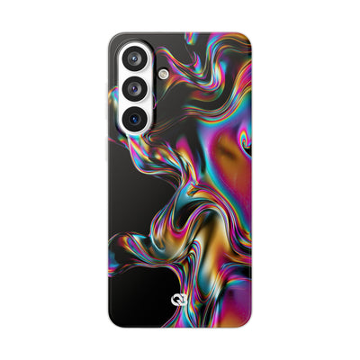 Purple Lite Phone Case for Samsung - Liquid Neon Chrome