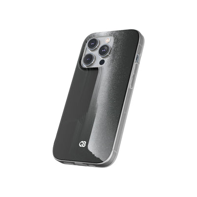 Black Lite Phone Case for iPhone - Brutalist Pixel Monolith