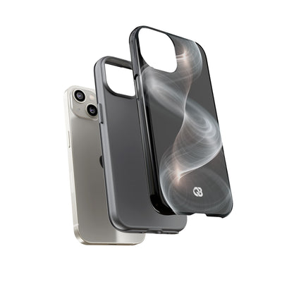 Luminous Vortex · Tough Phone Case for iPhone · Black