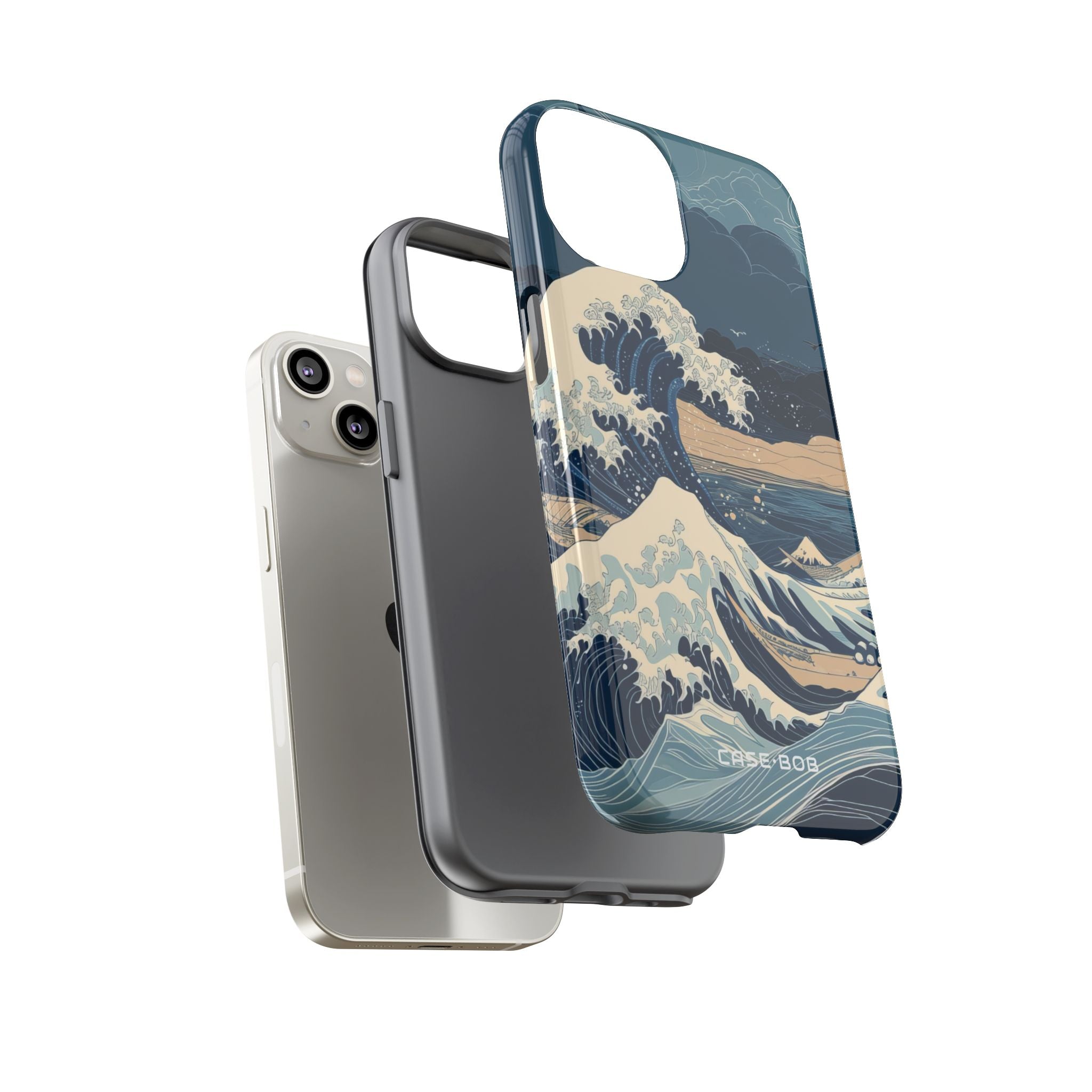 Cresting Blue Wave iPhone 14 Case - Tough