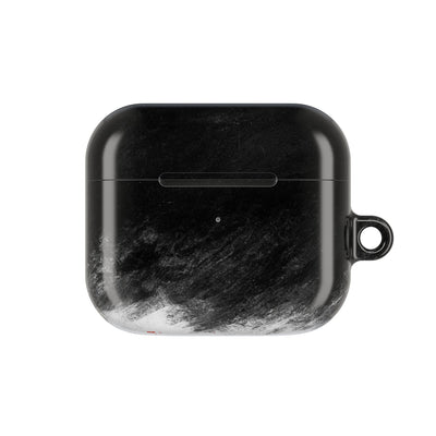 Crimson Horizon · Hard Case for AirPods & AirPods Pro · Black