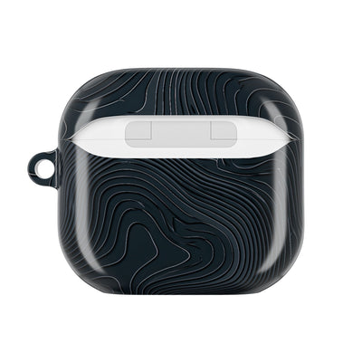 Obsidian Elevation · Hard Case for AirPods & AirPods Pro · Black