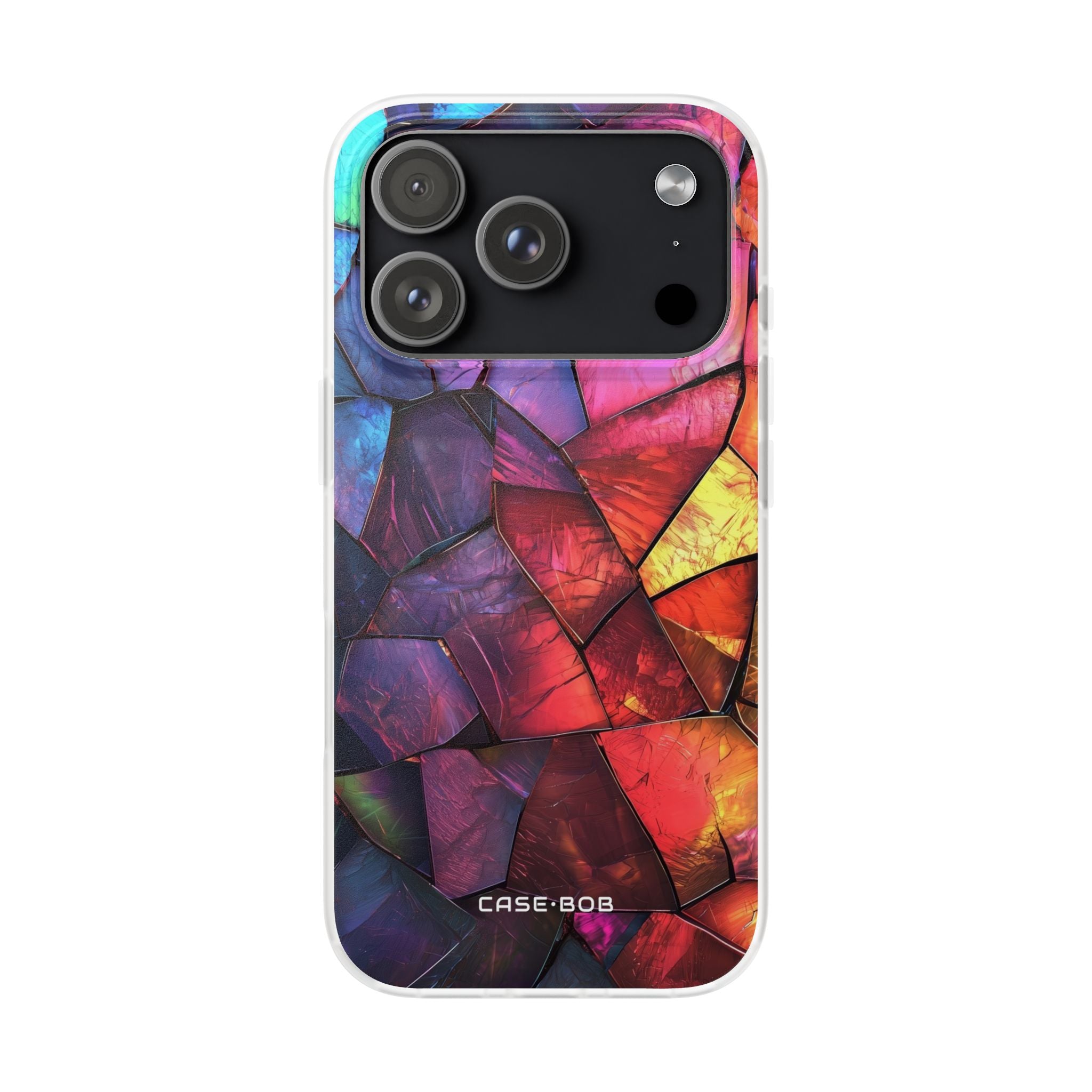 Cracked Prism iPhone 17 Pro Case - Soft - CASE•BOB