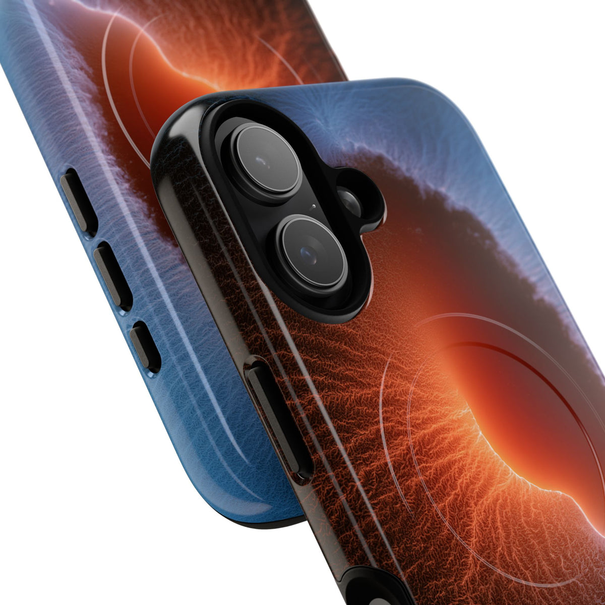 Thermal Aura Pulse · Tough 2.0 Magnetic Phone Case for iPhone · Blue