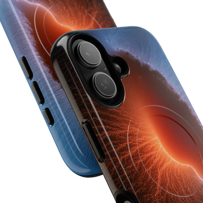 Thermal Aura Pulse · Tough 2.0 Magnetic Phone Case for iPhone · Blue