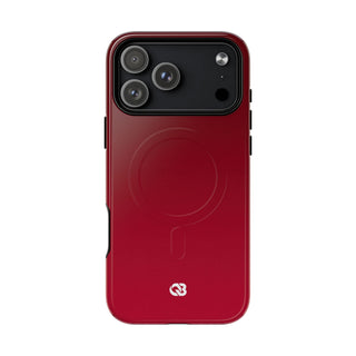 Velvet Crimson · Tough 2.0 Magnetic Phone Case for iPhone · Red