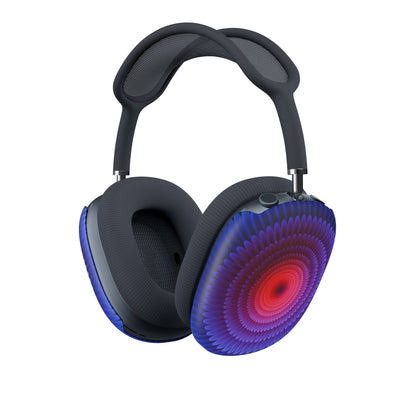Radial Spectrum Bloom · Hard Case for AirPods Max · Blue