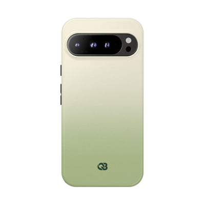 Muted Sage Ombre · Tough Phone Case for Pixel ·  Green