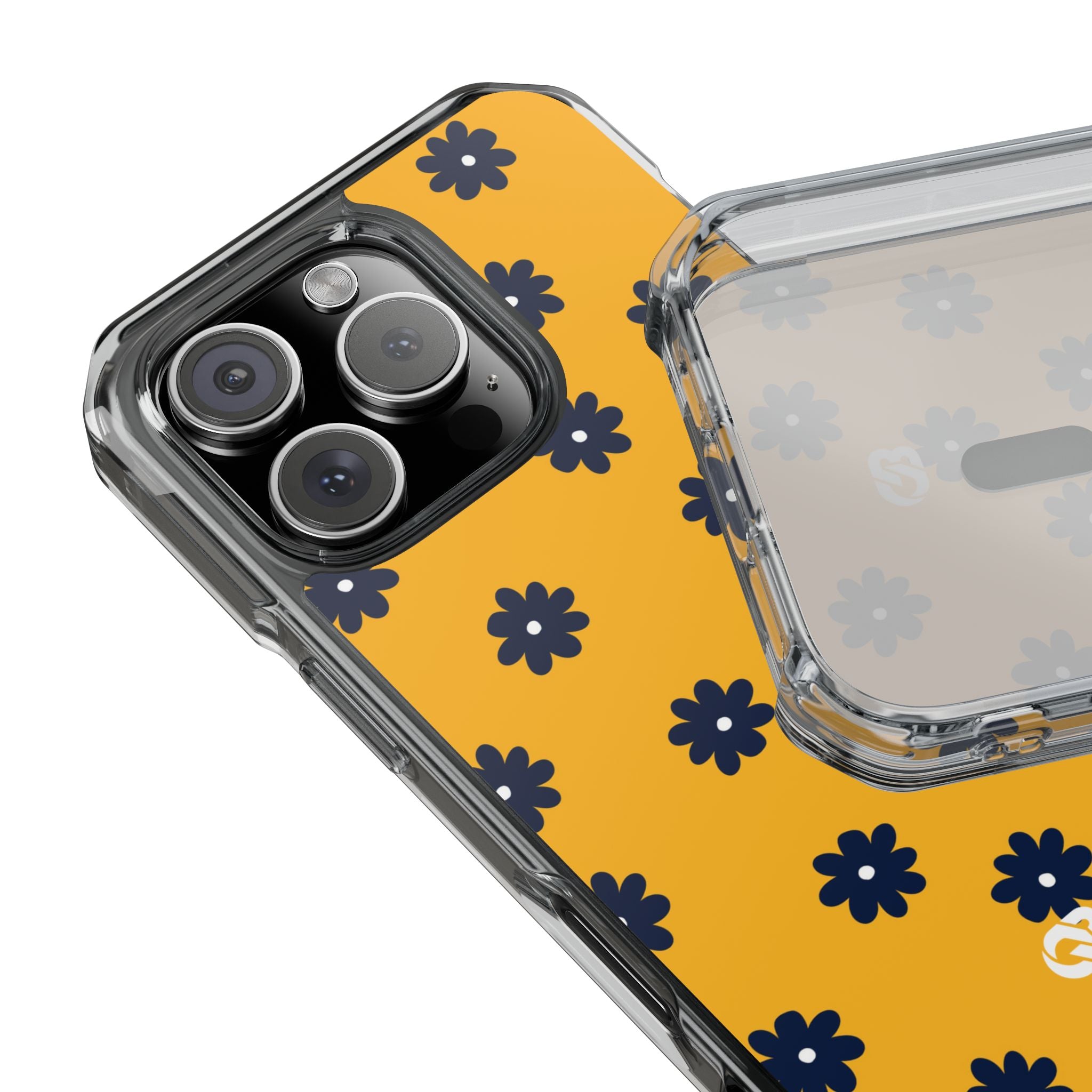 Navy Daisy Mustard · Impact Phone Case for iPhone · Magsafe