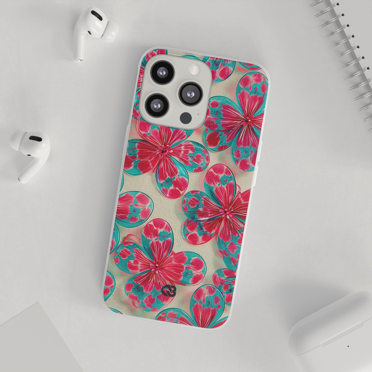 Lucite Jelly Bloom · Lite Phone Case for iPhone ·  Pink