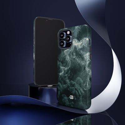 Luminescent Vapor Drift · Tough Phone Case for iPhone · Teal