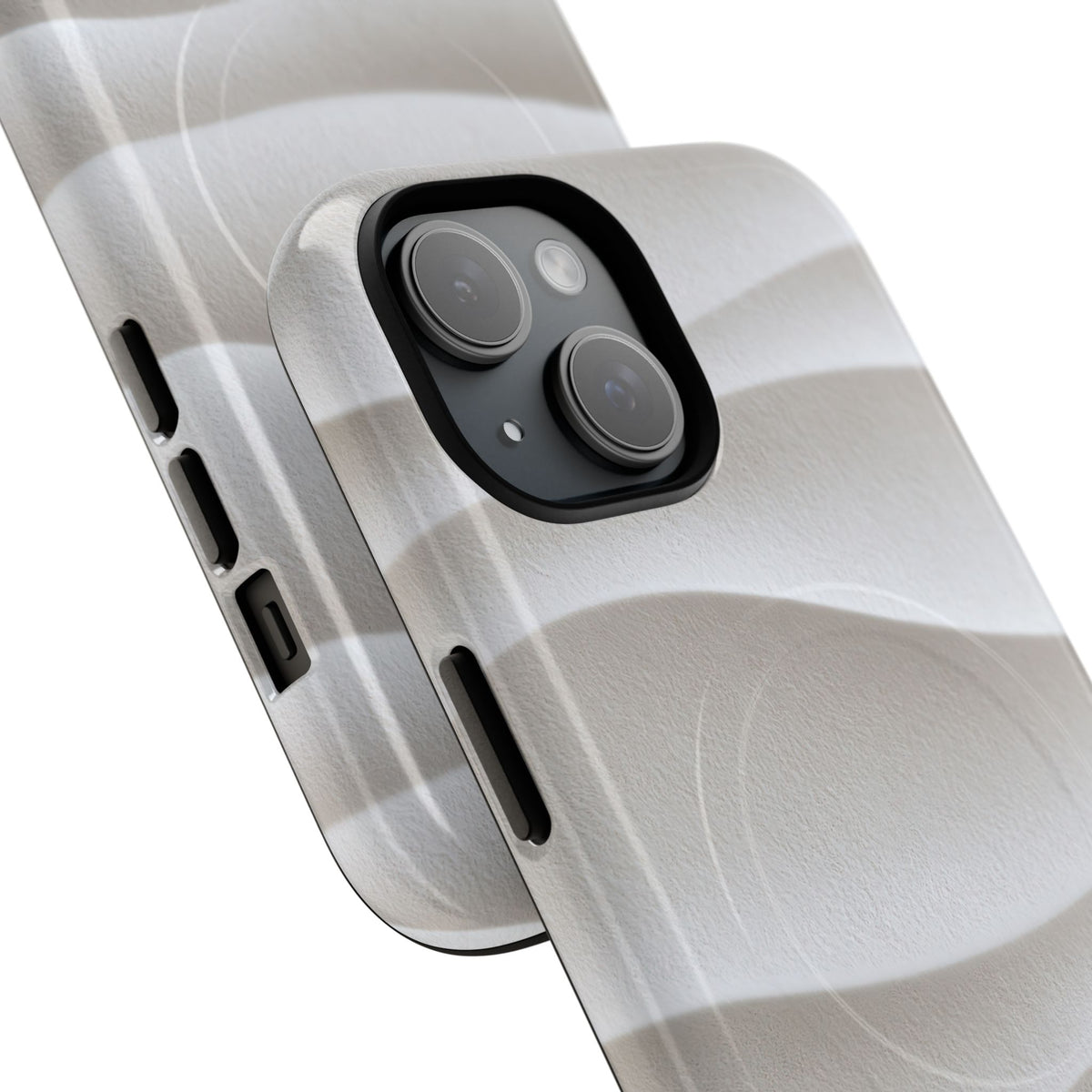 Sculpted Dune Relief · Tough 2.0 Magnetic Phone Case for iPhone · White