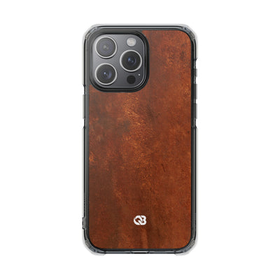 Orange Impact MagSafe Phone Case for iPhone - Oxidized Iron Crust