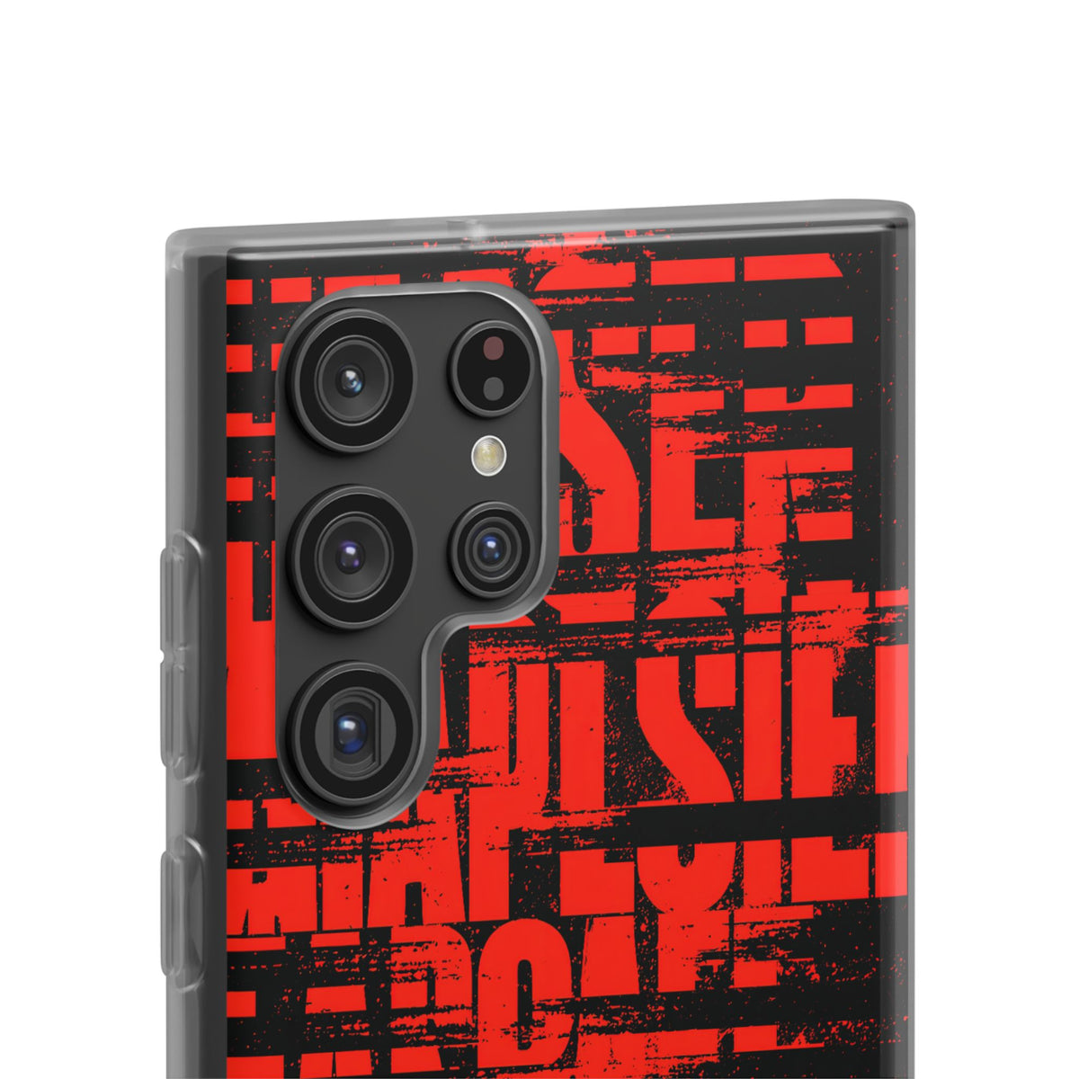 Crimson Redaction · Lite Phone Case for Samsung · Black