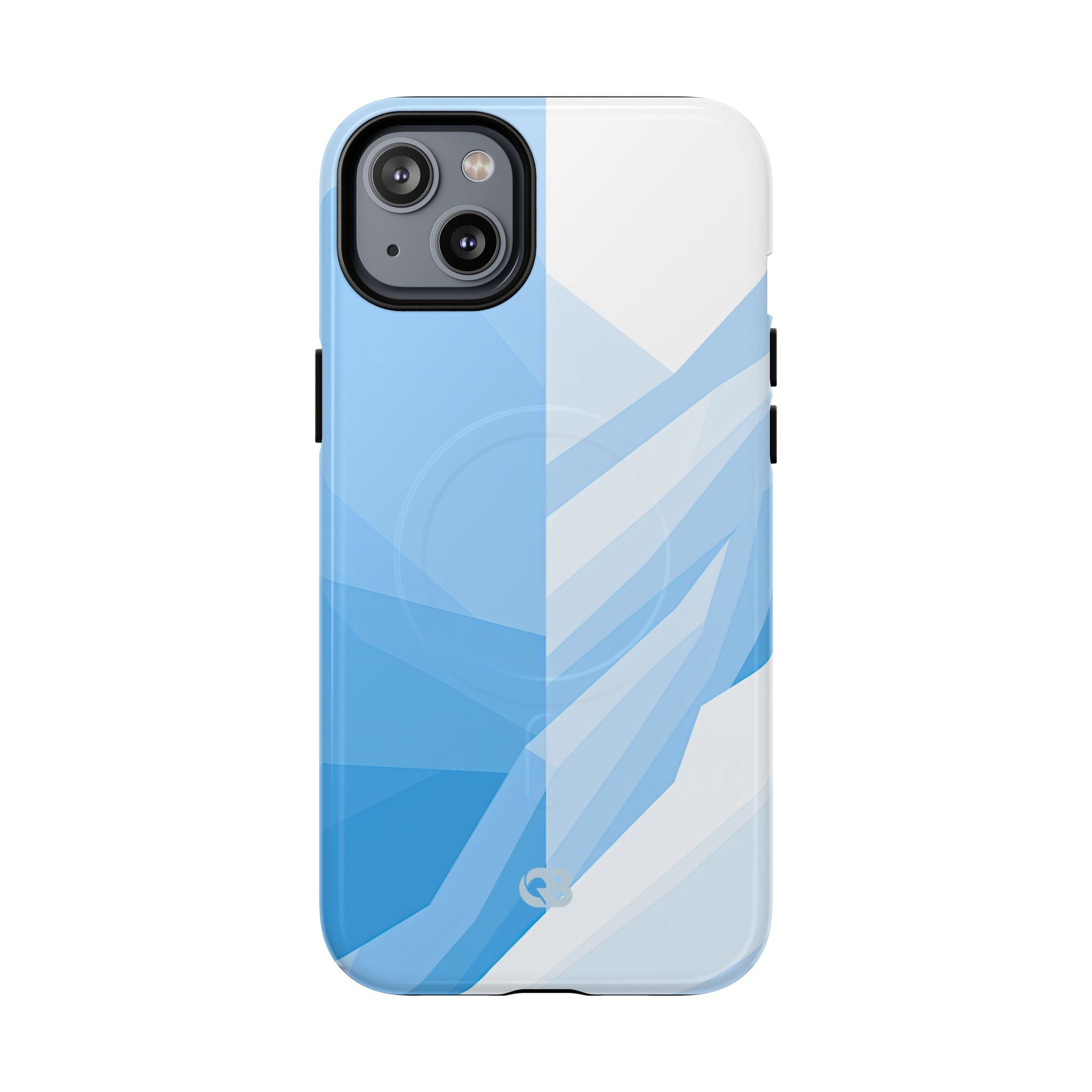 Blue Tough 2.0 Magsafe Phone Case for iPhone - Arctic Glacial Ridge