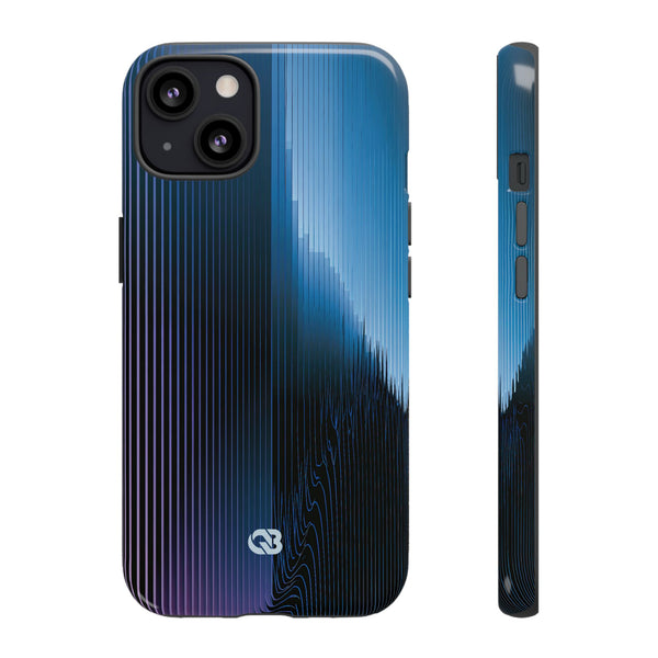 Orbital Horizon · Tough Phone Case for iPhone · Blue