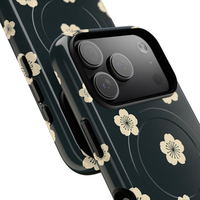 Midnight Sakura Bloom · Tough 2.0 Magnetic Phone Case for iPhone · Black