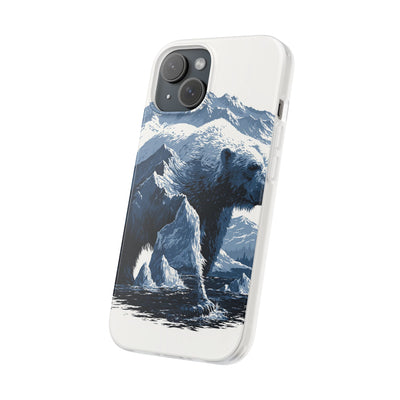 Fjord Summit Bear · Lite Phone Case for iPhone ·  Blue