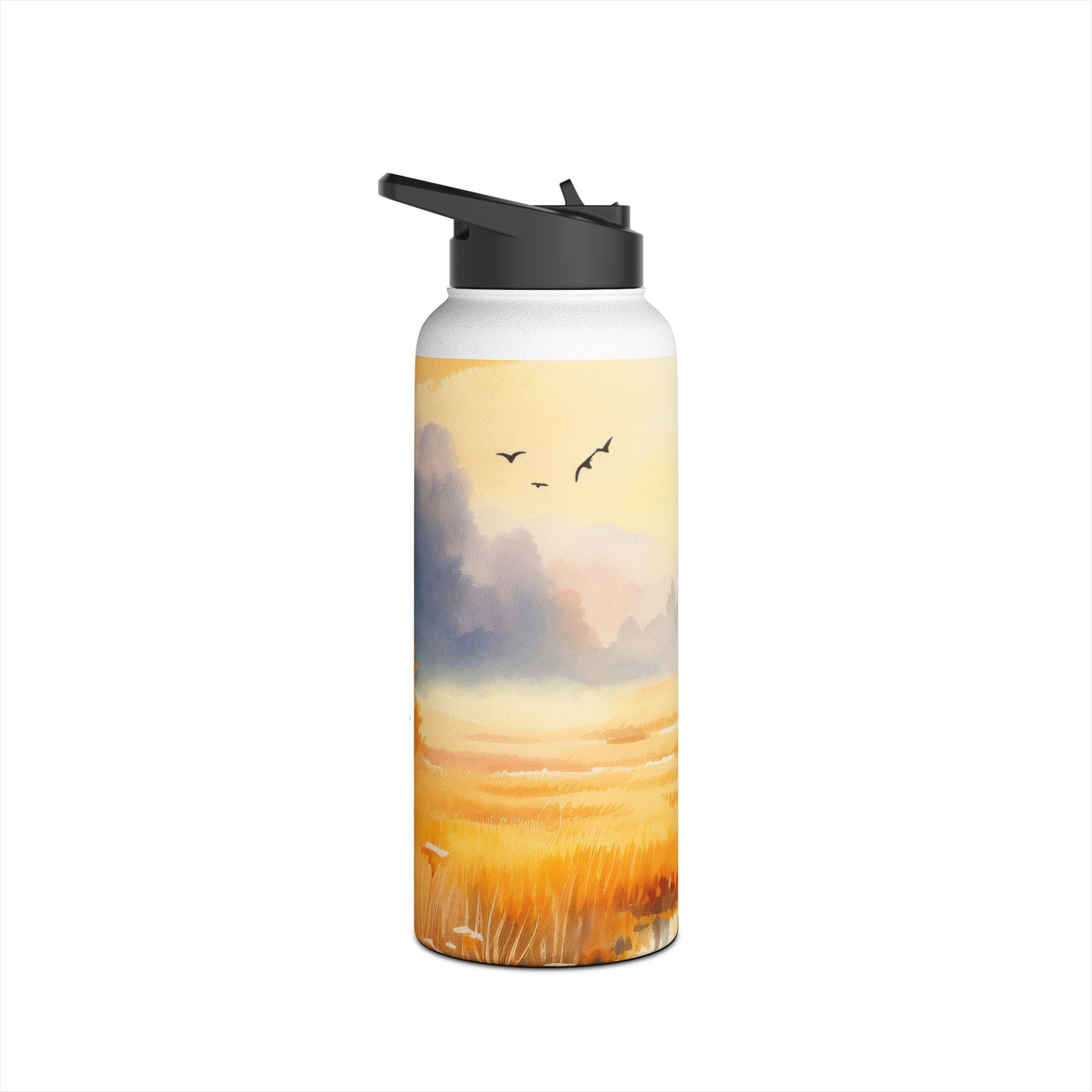 Radiant Sunburst - Stainless Steel Water Bottle