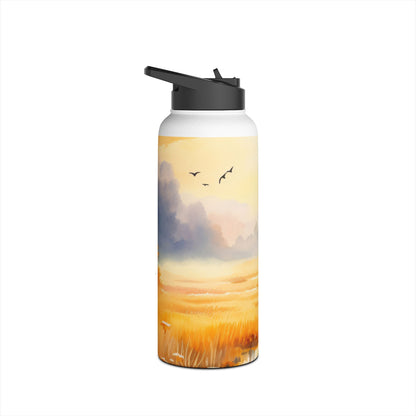 Radiant Sunburst - Stainless Steel Water Bottle