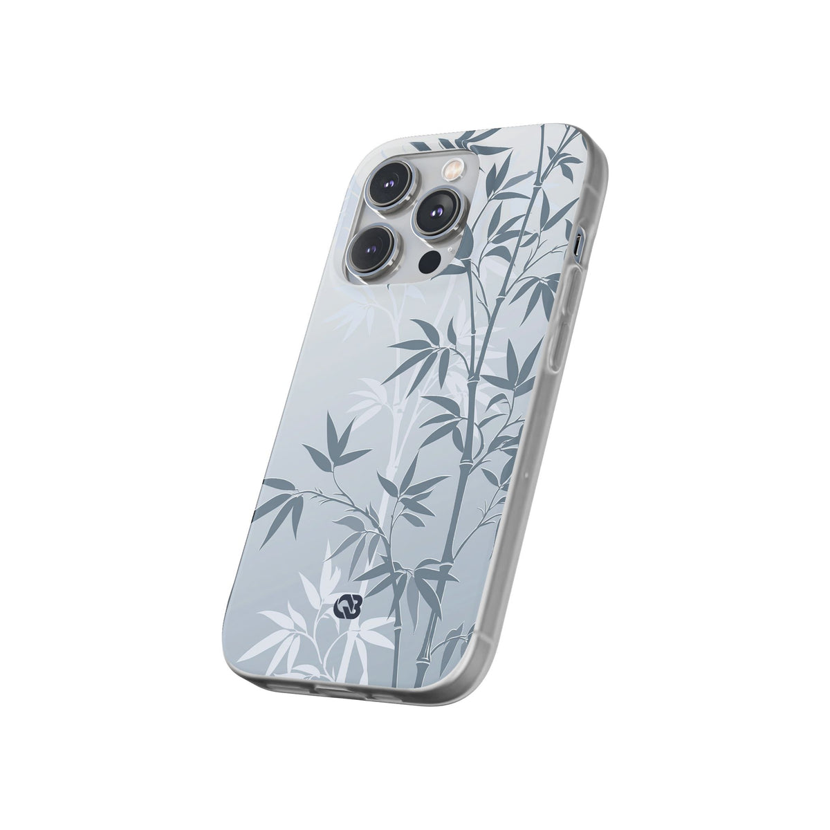 Misty Bamboo Grove · Lite Phone Case for iPhone ·  Blue