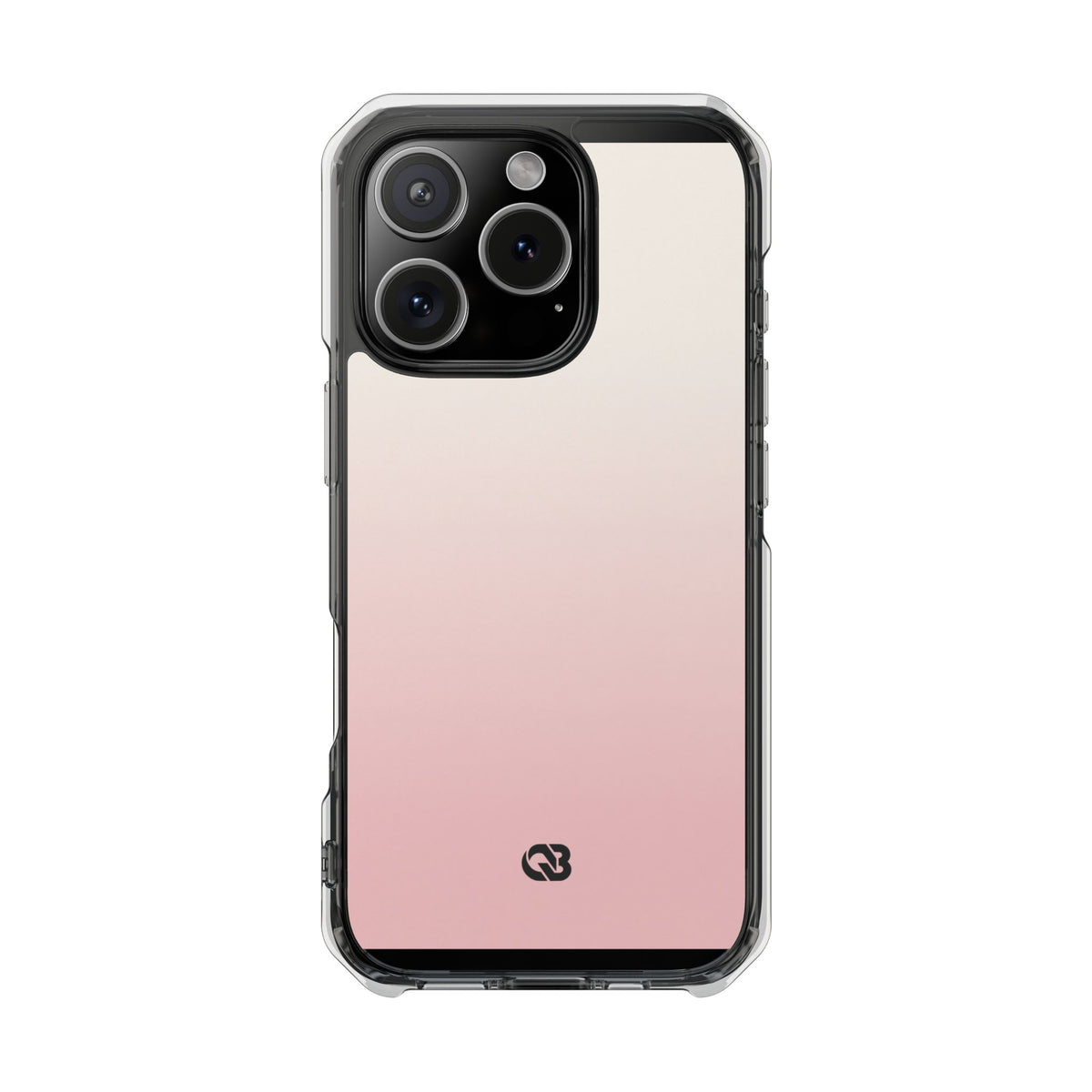 Blush Horizon · Clear Impact Magnetic Phone Case for iPhone ·  Pink