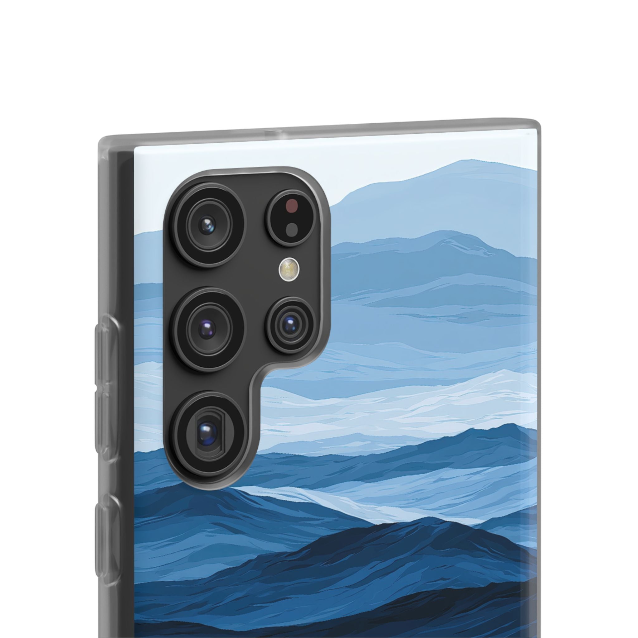Blue Lite Phone Case for Samsung - Cobalt Ridge Tides