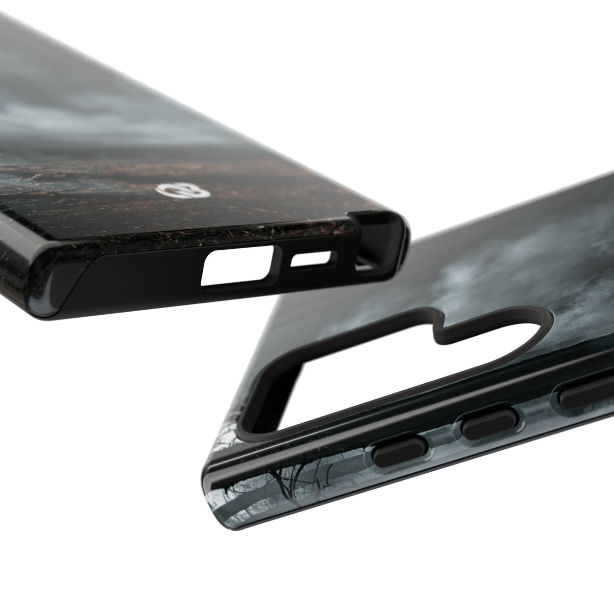 Shadowed Pine Mist · Tough Phone Case for Samsung · Black