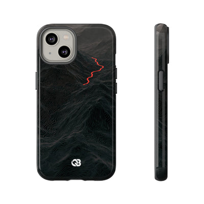 Crimson Ridge Pass · Tough Phone Case for iPhone · Black