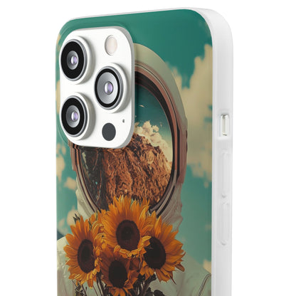 Sunflower Astronaut iPhone 13 Pro - Soft