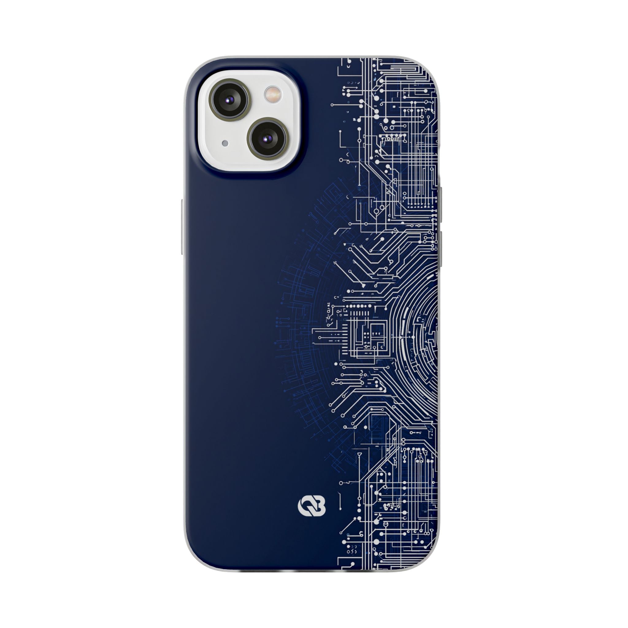 Blue Lite Phone Case for iPhone - Cobalt Circuit Logic