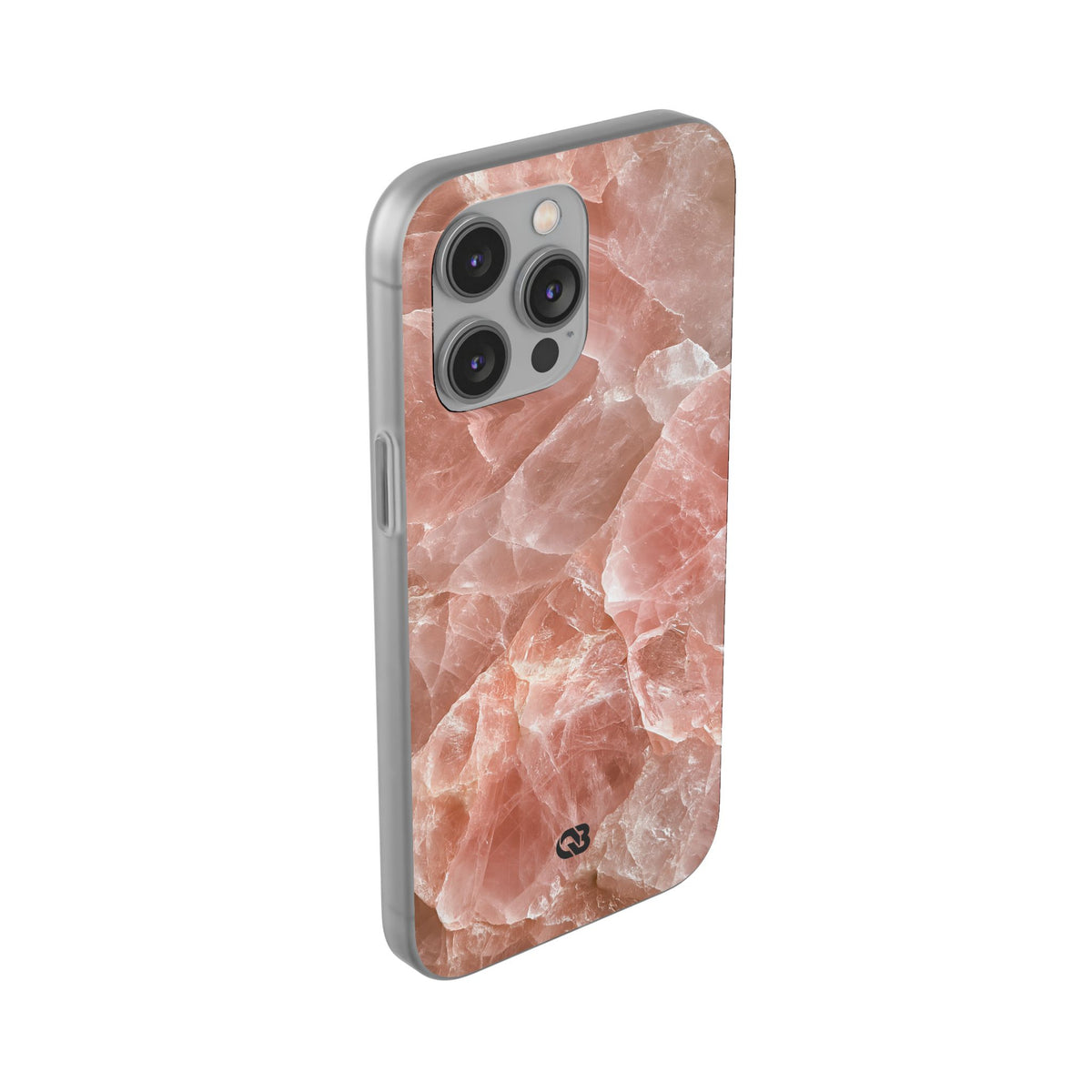 Rose Quartz Facet · Lite Phone Case for iPhone ·  Pink